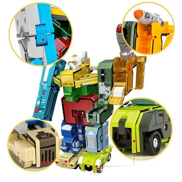 NumberBot Transformers Set
