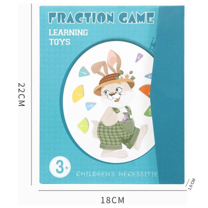 Montessori Magnetic Fraction Learning Set