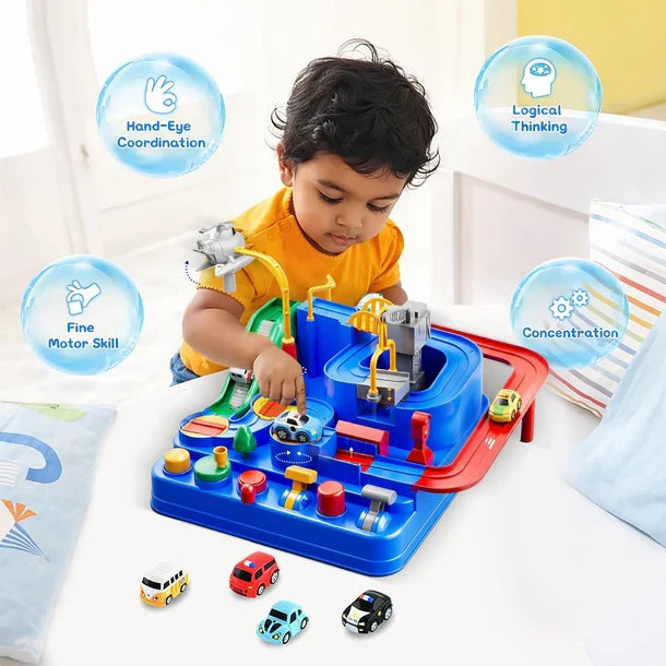 Car Adventure Rescue Track Set Educational Toy