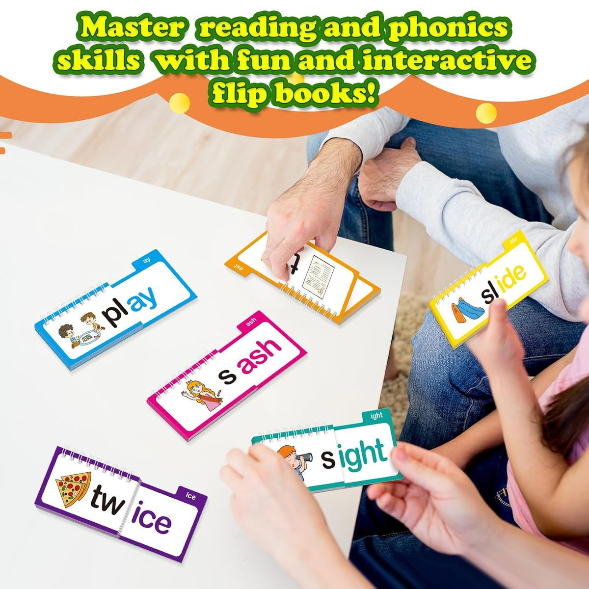 Fun Phonics 30-Flip Books