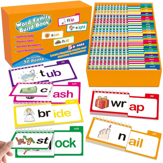 Fun Phonics 30-Flip Books