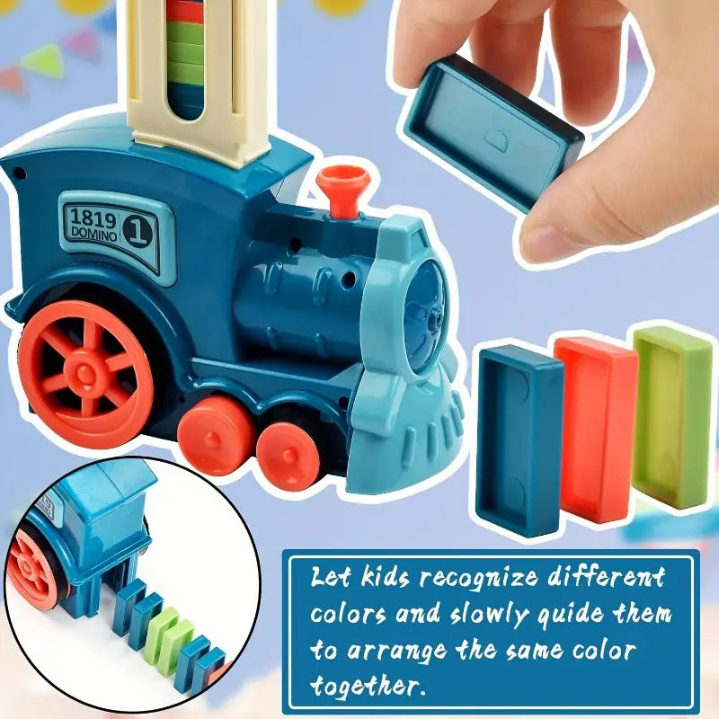 Kids' Domino Train Toy Set